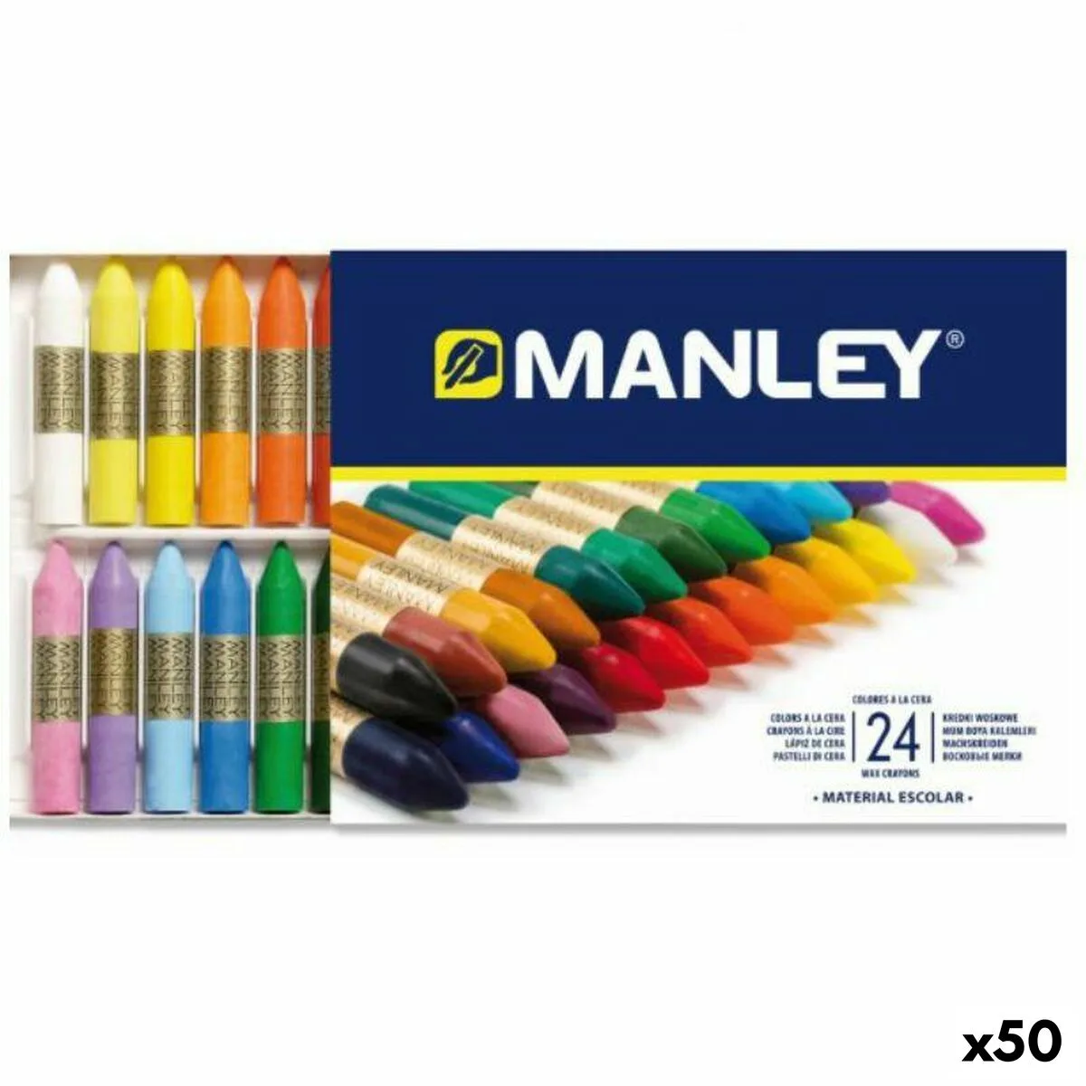 Crayons gras de couleur manley multicouleur 50 unites s843649876. Diaytar mise sur l'intelligence collective : notre communauté nous guide pour dénicher les produits les plus plébiscités.
