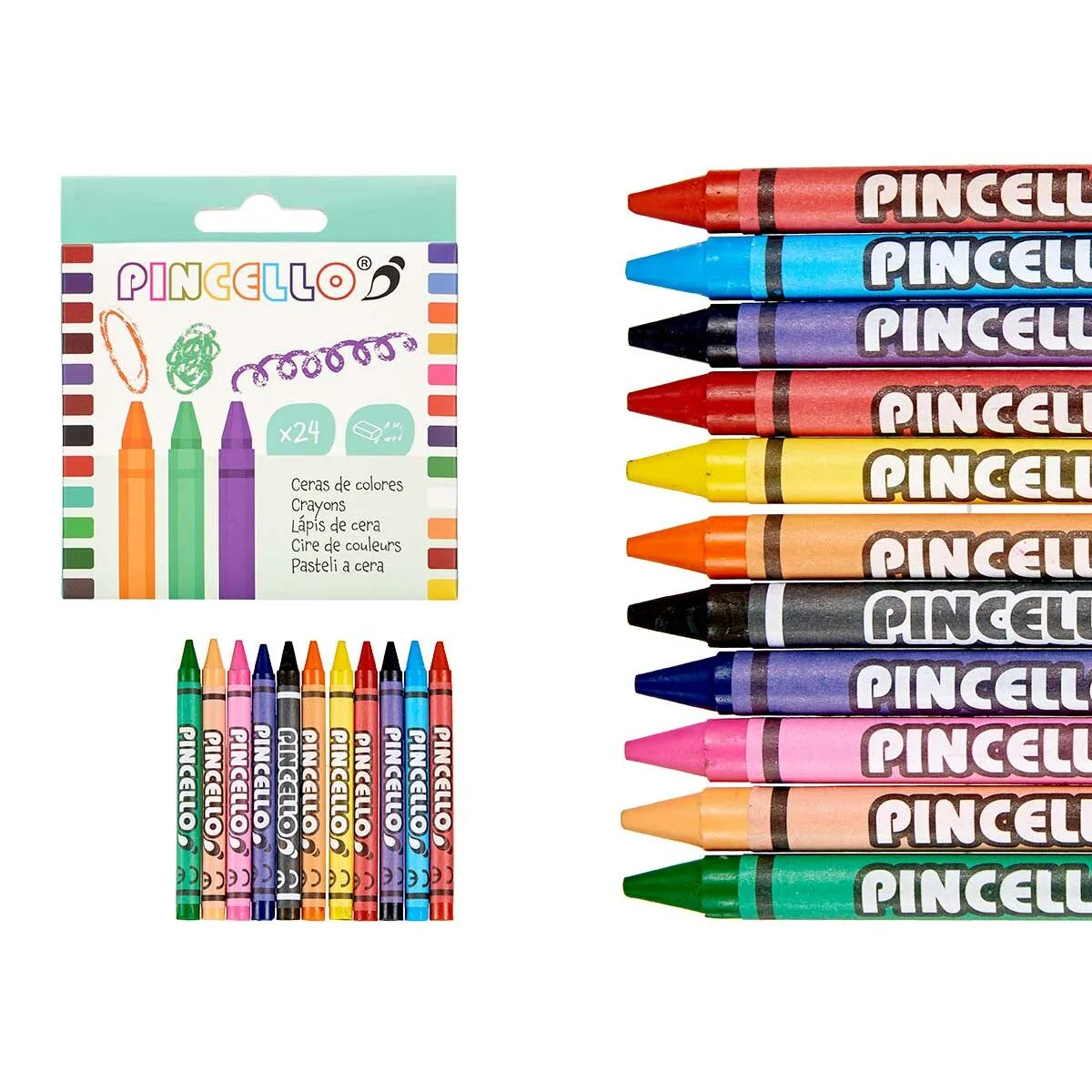 Crayons gras de couleur pincello 45928 12 unites s363328668. Bienvenue sur Diaytar, la plateforme qui a réussi le pari de rendre le shopping généraliste aussi excitant que la mode.