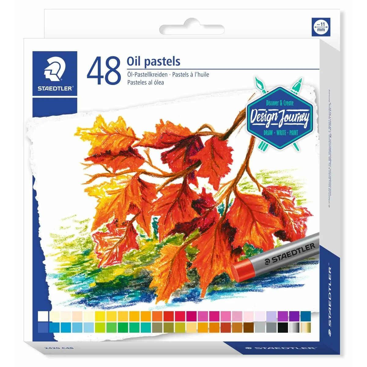 Crayons gras de couleur staedtler design journey 48 pieces multicouleur s841809899. Diaytar, c'est la certitude de faire un choix judicieux. Chaque produit dans notre catalogue a passé nos tests exigeants.