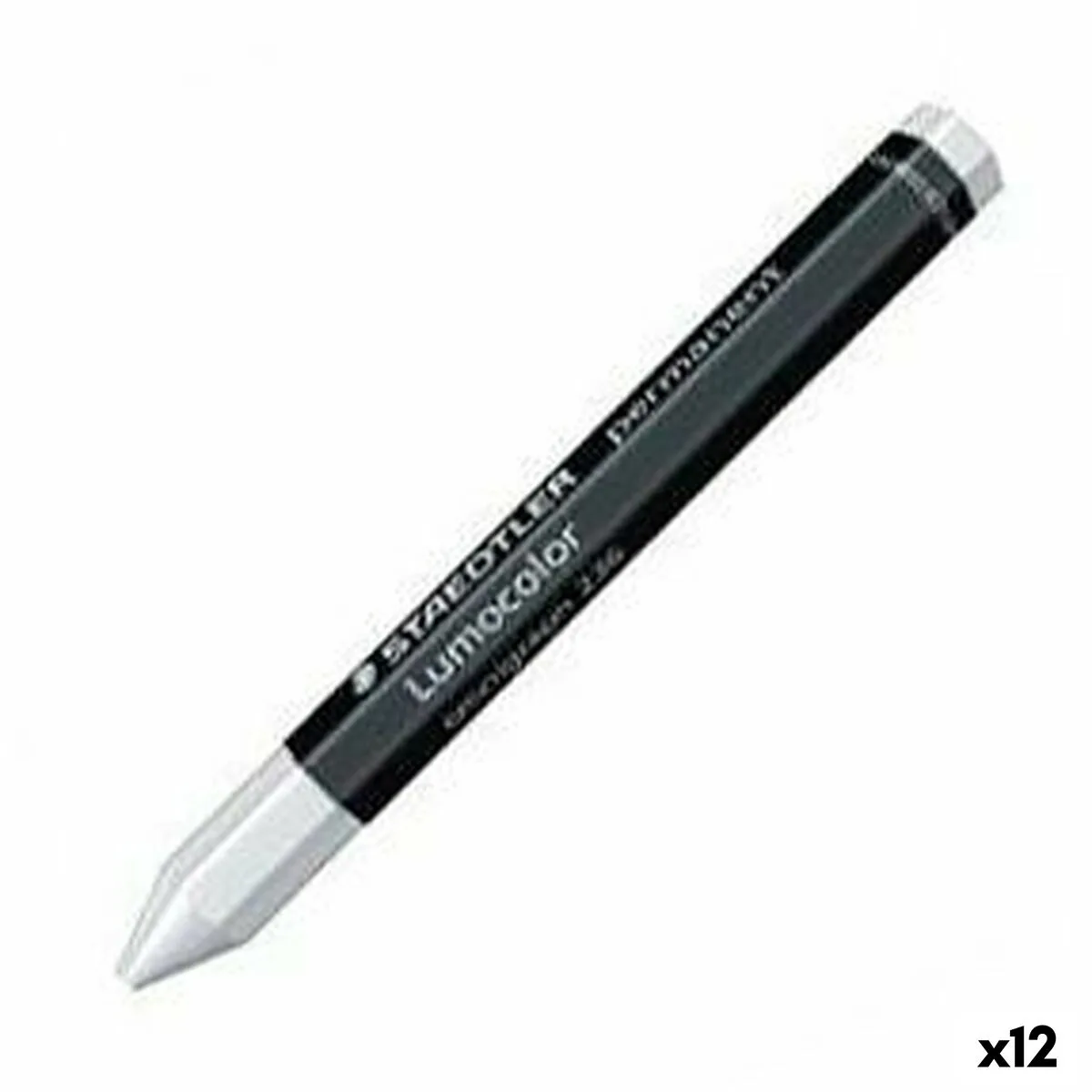 Crayons gras de couleur staedtler lumocolor permanent blanc 12 unites s842283192. Soyez à la pointe de la tendance et de la technologie avec Diaytar, votre partenaire pour un shopping généraliste avisé