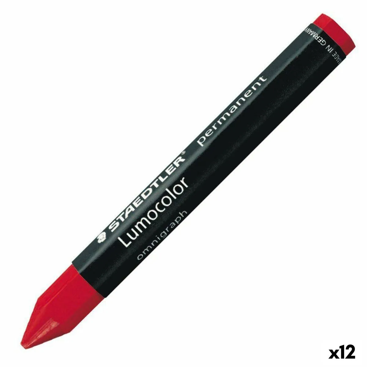 Crayons gras de couleur staedtler lumocolor permanent rouge 12 unites s842283337. Diaytar, c'est la rencontre parfaite entre modernité et authenticité.