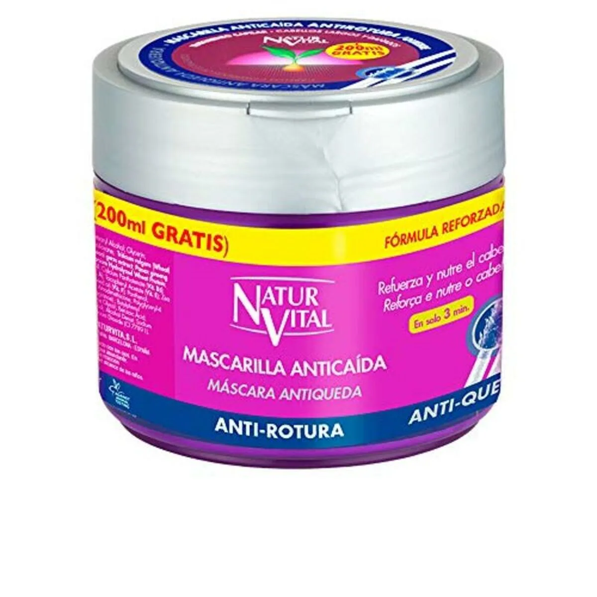 Creme anti chute de cheveux naturaleza y vida mascarilla anticaida 500 ml 500 ml s056416878. Diaytar, c'est la vitrine permanente des innovations produits qui vont faire parler d'elles dans les mois à venir.