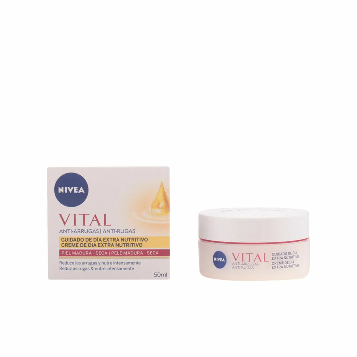 Creme antirides nivea vital 50 ml m011974347. Bienvenue dans l'ère du shopping conscient. Diaytar privilégie des produits avec une éthique et un impact positif.