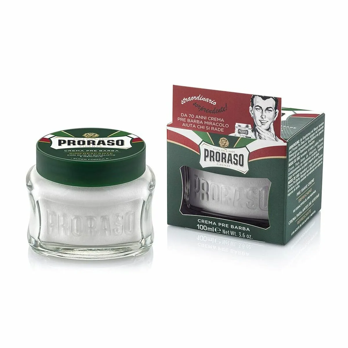 Creme avant rasage proraso green m011096133. Explorez Diaytar et laissez-vous surprendre par notre diversité de produits.