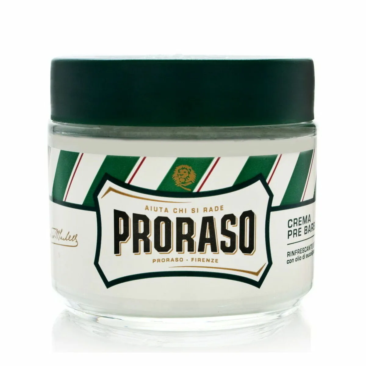 Creme avant rasage proraso green m011096183. Créez votre look signature avec les pièces mode sélectionnées par Diaytar.