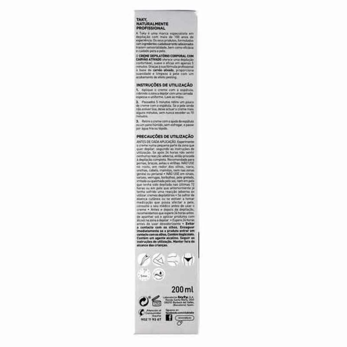 Creme epilatoire corporelle carbon activado taky carbon activado 200 ml s057279622. L'art de vivre à la française s'exprime dans notre collection maison Diaytar.