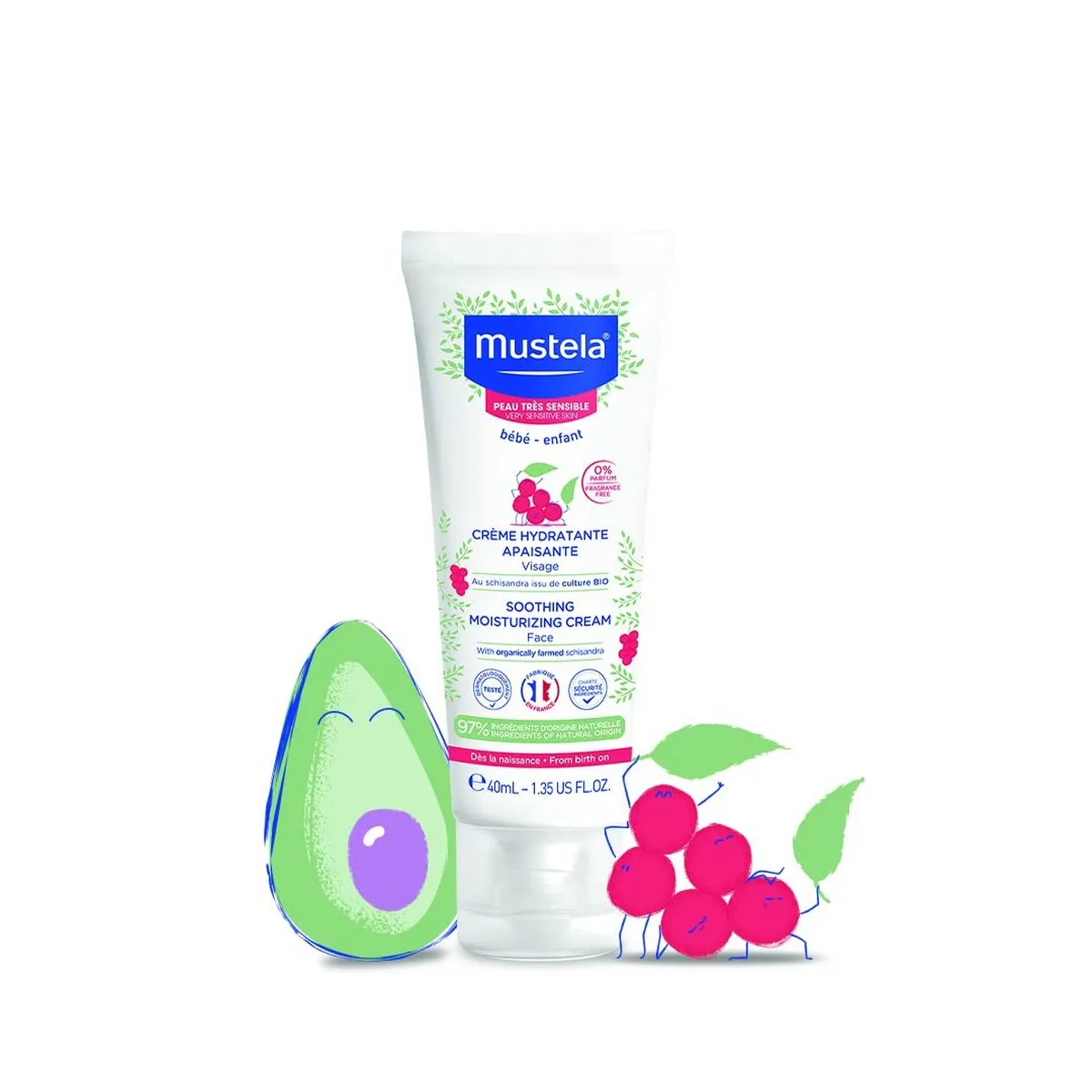 Creme hydratante pour le visage pour bebes mustela nino 40 ml s0510267624. Pour un quotidien optimisé et stylisé, faites confiance à Diaytar et son expertise en produits généraux et innovants
