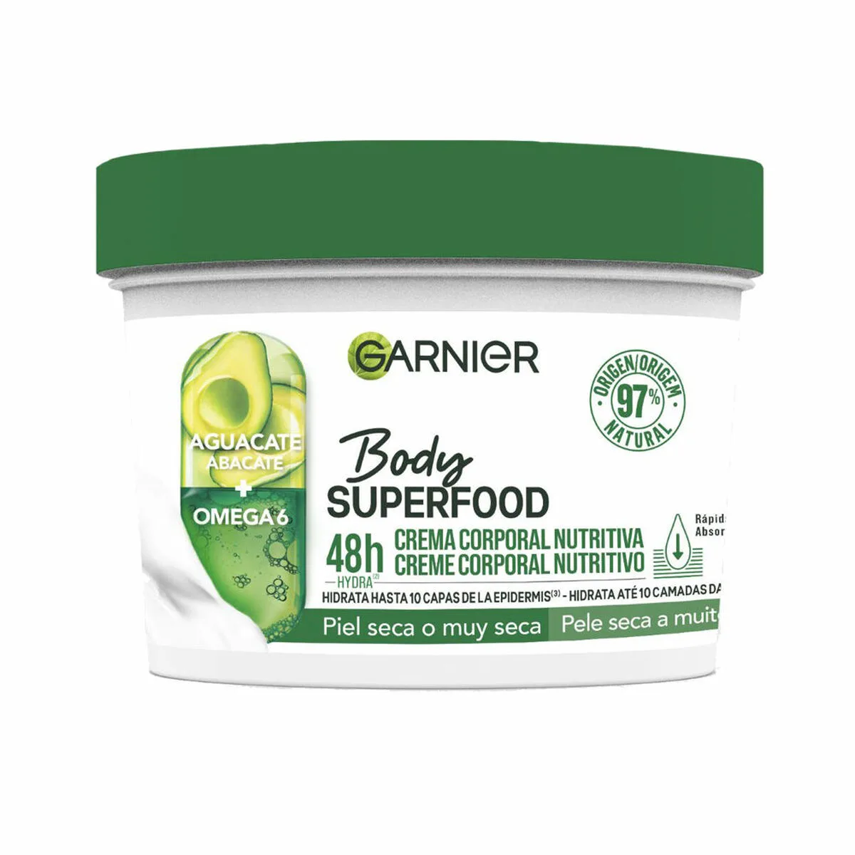 Creme nourrissante garnier body superfood 380 ml s0510296618. Notre raison d'être : vous faire économiser le plus précieux des resources : votre temps. Bienvenue sur Diaytar, les produits triés sur le volet.