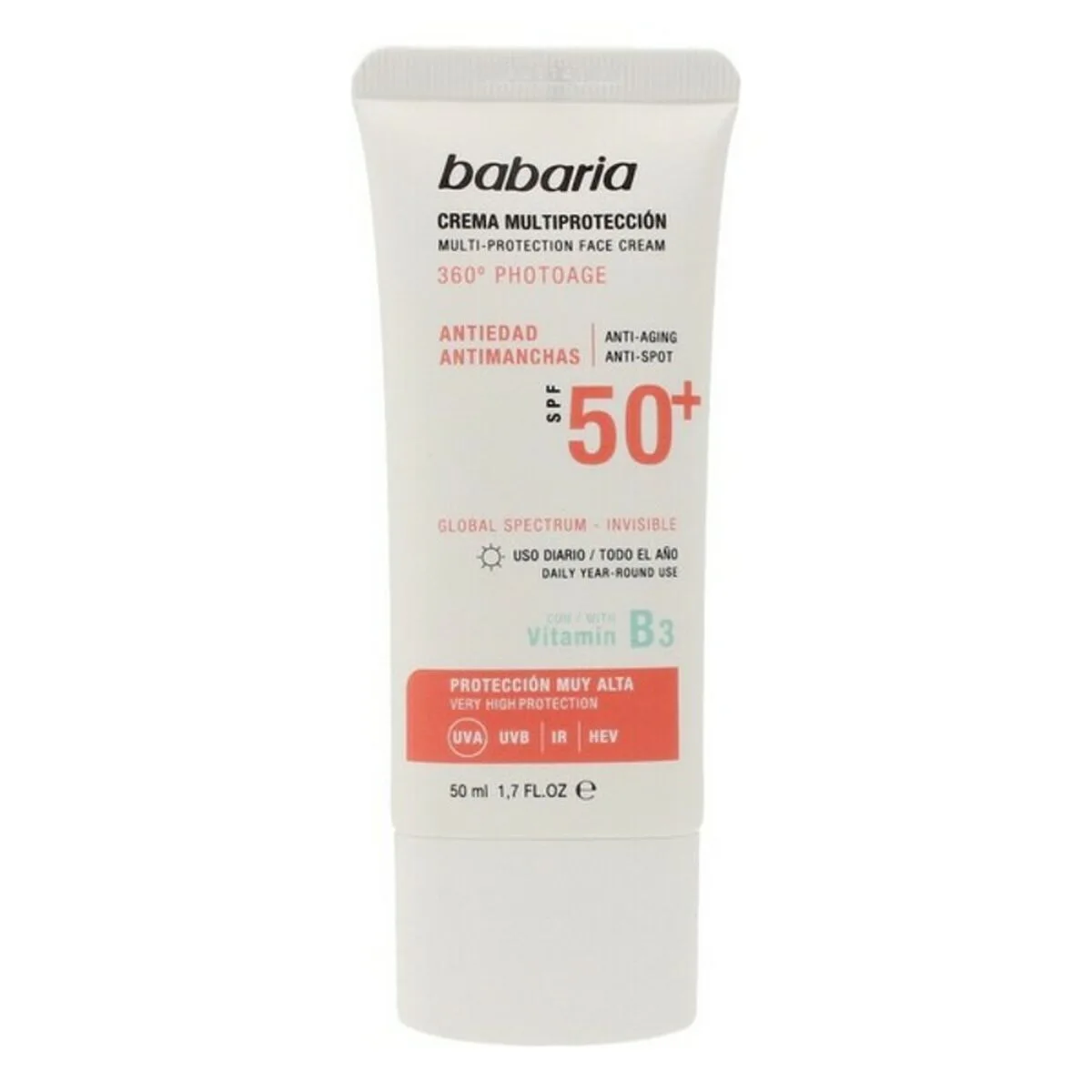 Creme solaire anti taches multi protection babaria solar multiproteccion spf 50 50 ml s058406272. Osez l'expérience Diaytar et découvrez comment des produits bien choisis peuvent éléver votre qualité de vie.