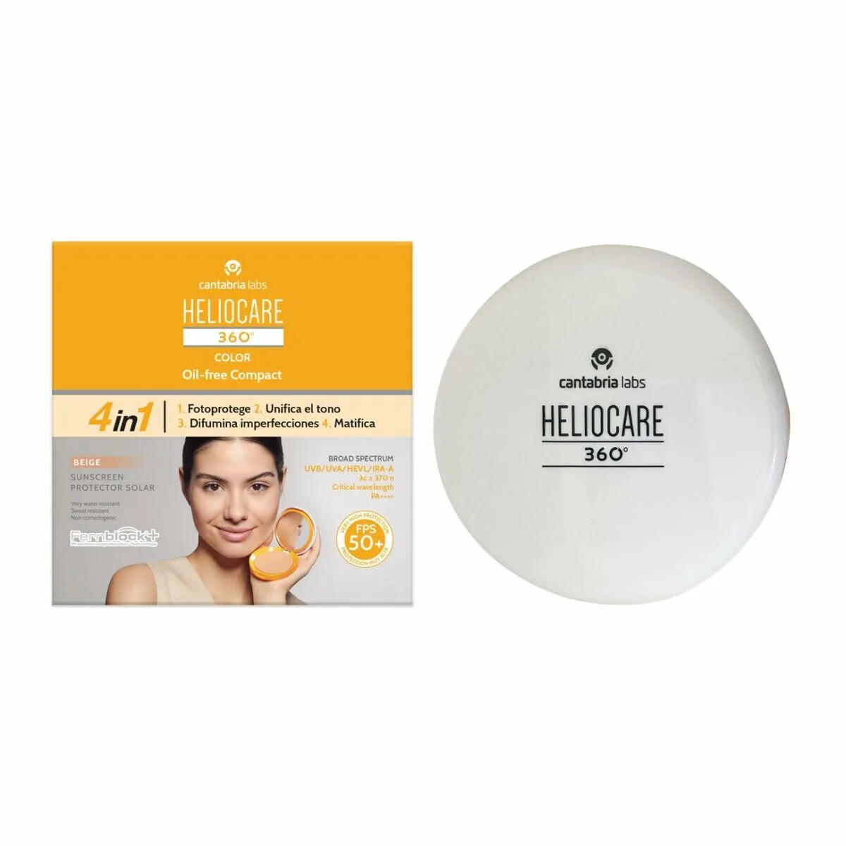 Creme solaire avec couleur heliocare 360 compact oil free beige spf 50 10 g m012228870. Diaytar, c'est la vitrine ultime des produits qui comptent vraiment, ceux qui simplifient et embellissent existant.