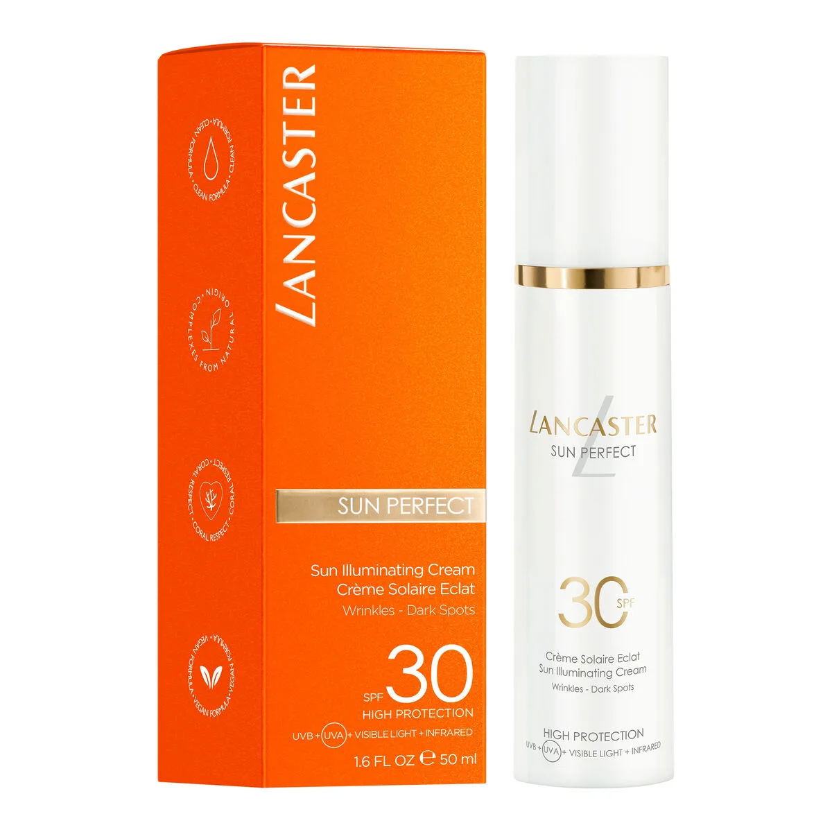 Creme solaire lancaster sun perfect spf 30 50 ml eclaircissant s0511106894. L'excellence à portée de clic avec la boutique en ligne Diaytar.