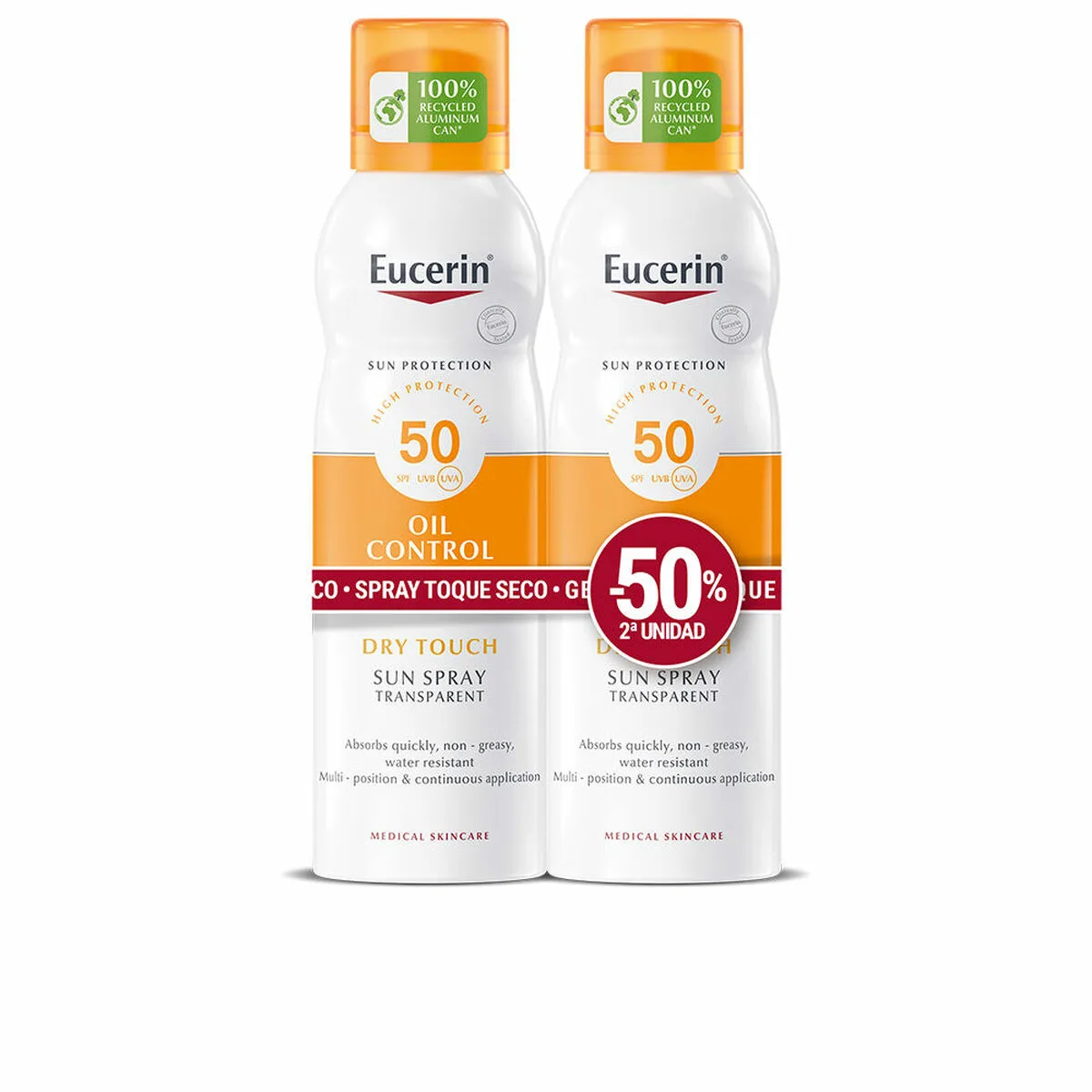 Creme solaire pour le corps en spray eucerin sensitive protect sec 200 ml x 2 s0511093667. Diaytar Mode : Où l'élégance rencontre l'originalité pour un style unique.