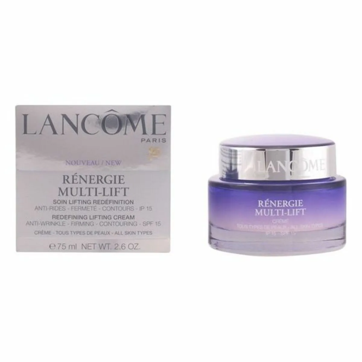 Creme visage renergie multi lift lancome spf 15 75 ml s051313152. Diaytar réinvente le e-commerce avec une approche généraliste axée sur la qualité, la tendance et l'accessibilité