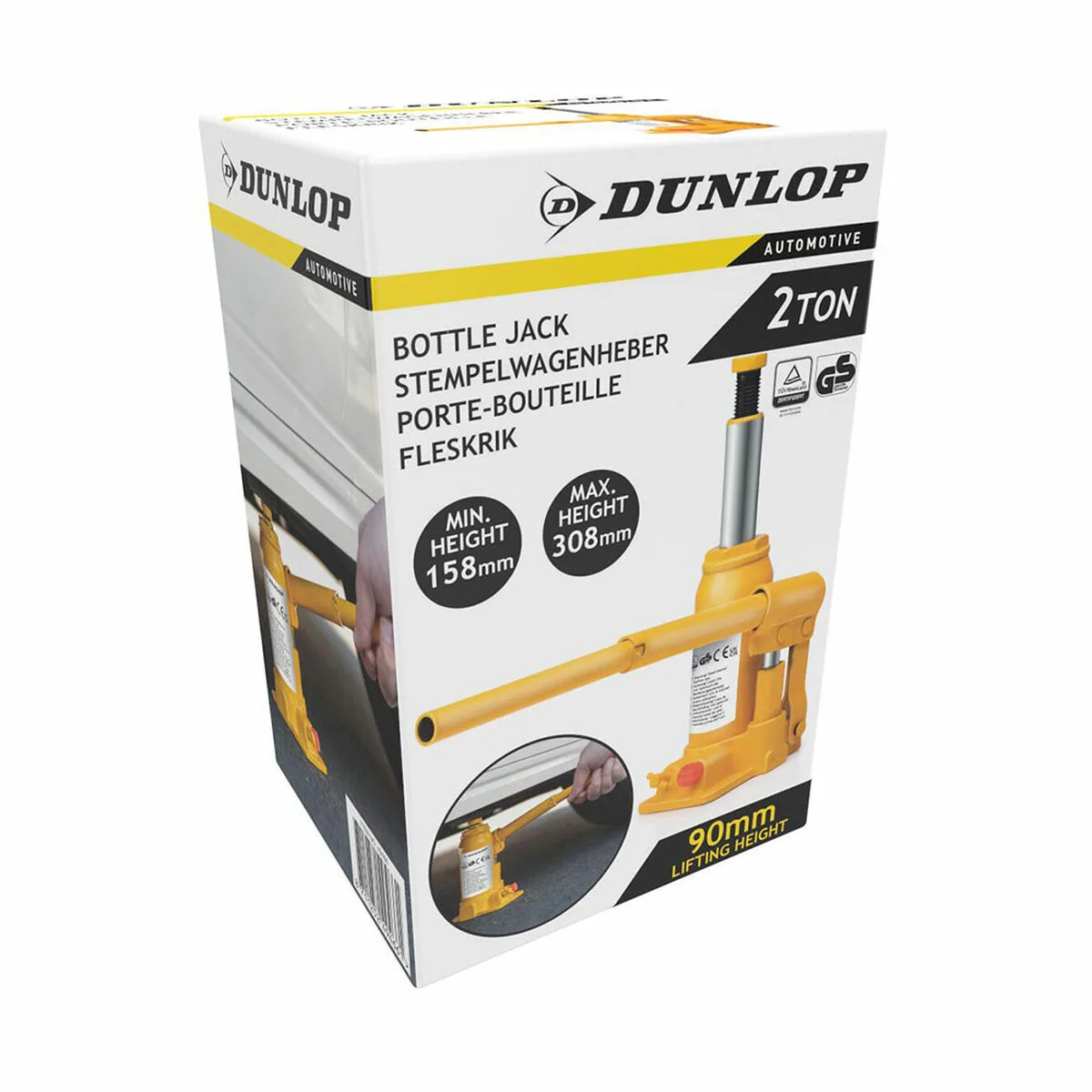 Cric de levage dunlop hydraulique 2 ton s792250234. Chez Diaytar, chaque détail compte pour votre satisfaction totale.