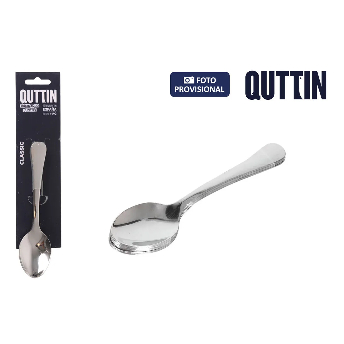 Cuillere a dessert quttin classic 6 pieces 12 unites s223724846. Diaytar, une destination où l'on vient pour un produit précis et où l'on reste pour l'étendue et la qualité de l'offre