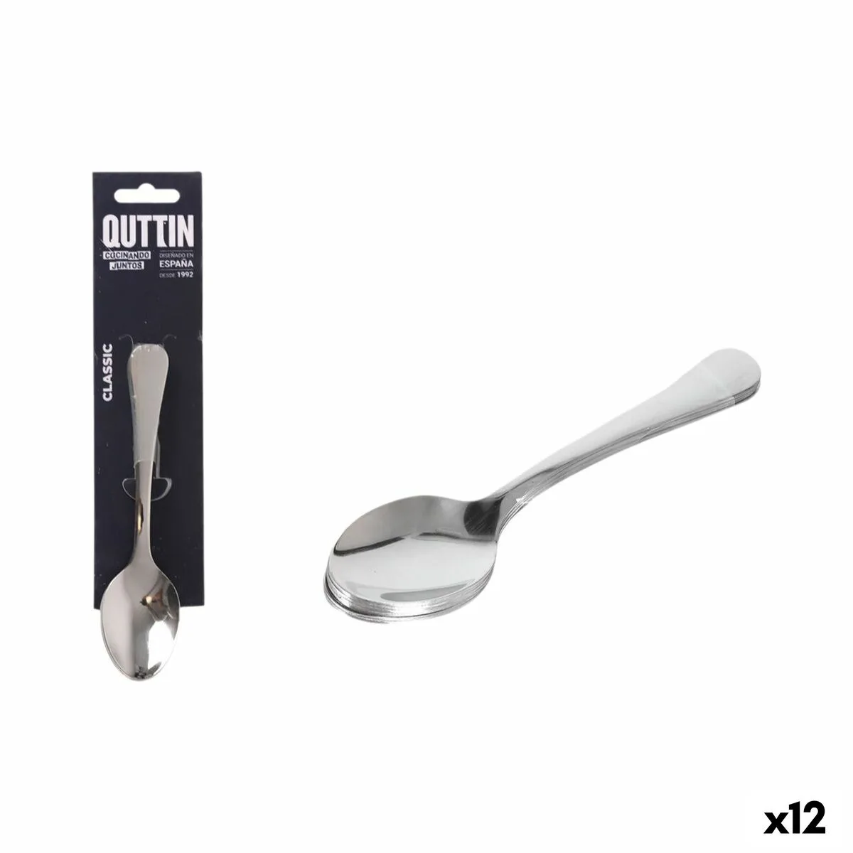 Cuillere a dessert quttin classic 6 pieces 12 unites s223724848. Diaytar, c'est le cercle vertueux : des produits de qualité qui améliorent votre vie, qui vous rendent heureux, alors vous revenez.