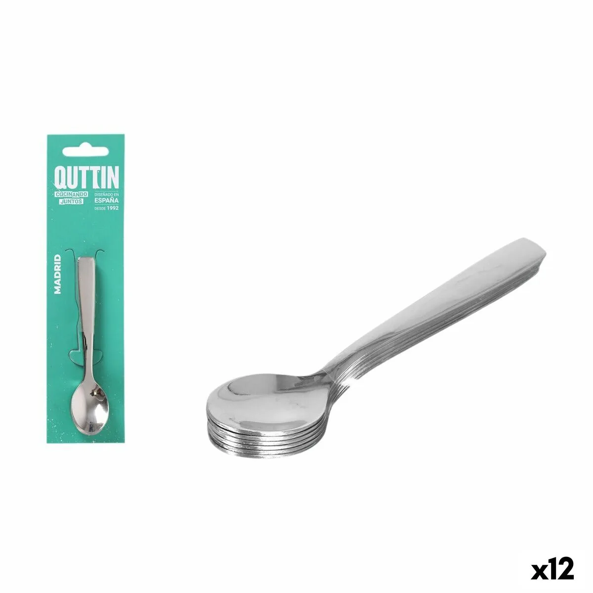 Cuillere a dessert quttin madrid 6 pieces 12 unites s223726860. Diaytar, c'est le point de rencontre entre les passionnés de belles technologies et les amateurs de décoration tendance
