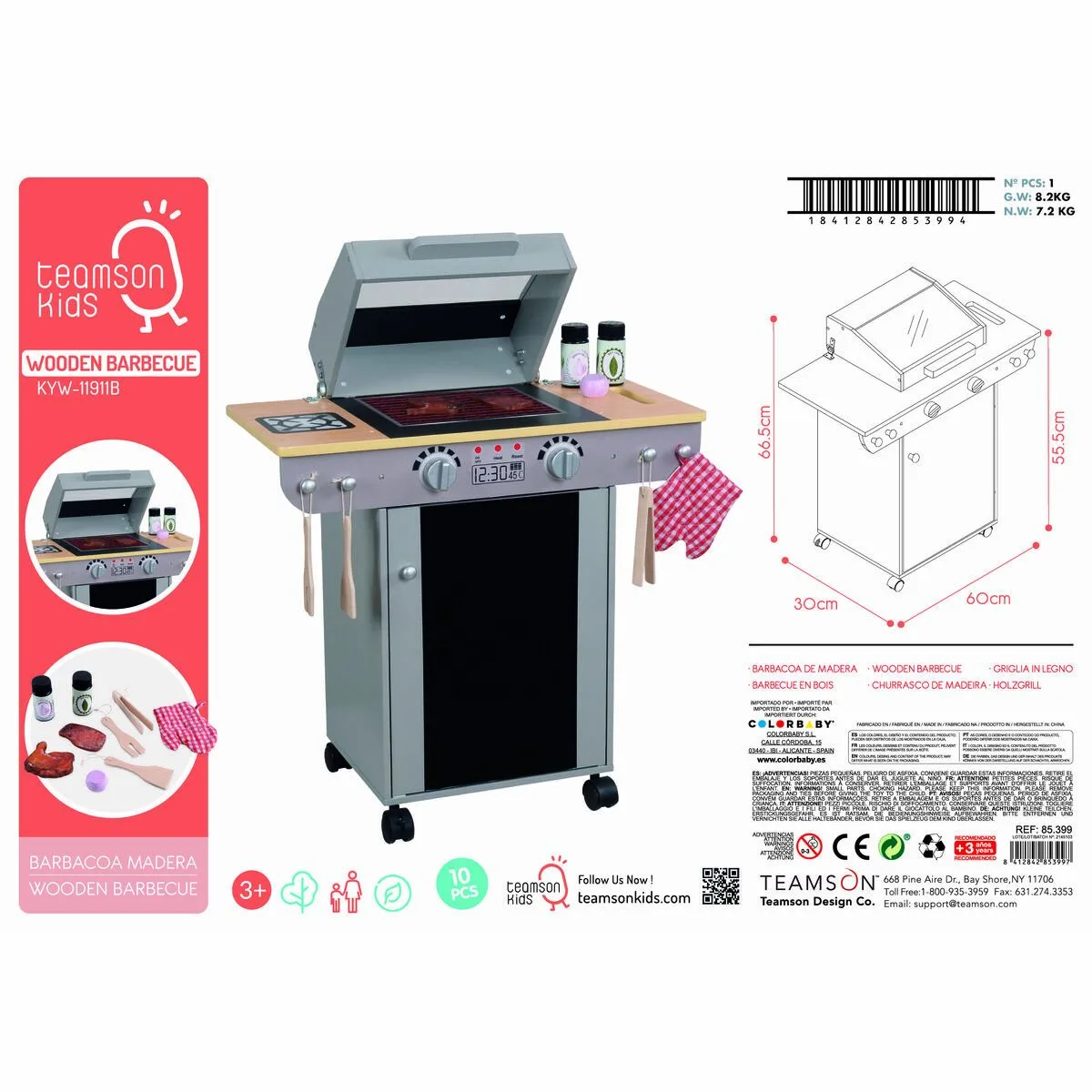 Cuisiniere jouet teamson bbq 60 x 66 5 x 30 cm s890036358. Diaytar a sélectionné pour vous une palette de produits allant de l'électronique grand public aux must-have de la maison