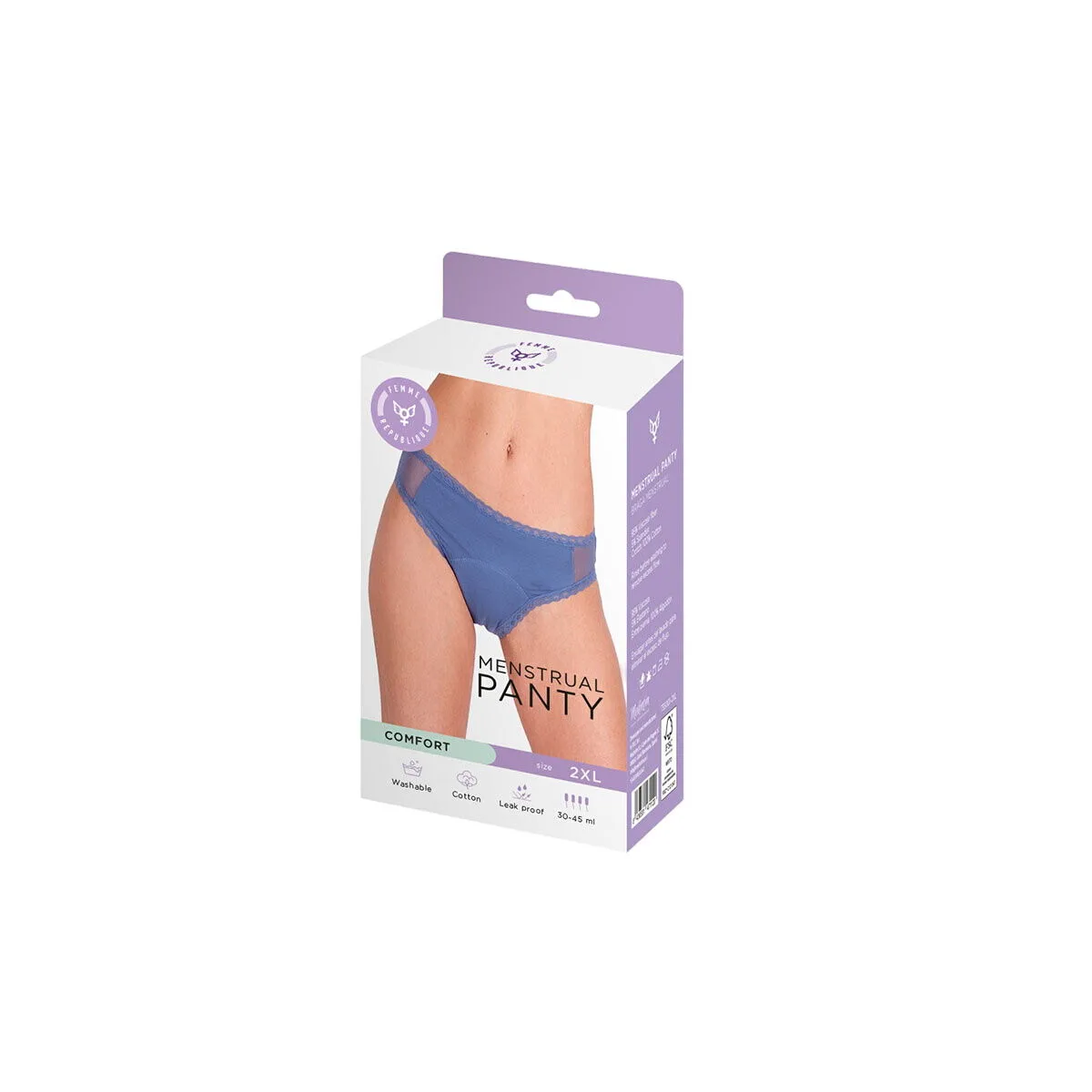 Culotte menstruelle femme republique bleu s400597173. Diaytar, c'est le cercle vertueux : des produits de qualité qui améliorent votre vie, qui vous rendent heureux, alors vous revenez.