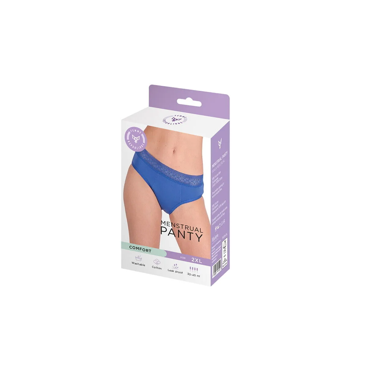 Culotte menstruelle femme republique bleu s400600749. Nous sommes les archéologues du produit parfait. Diaytar exhume pour vous les trésors cachés du marché.