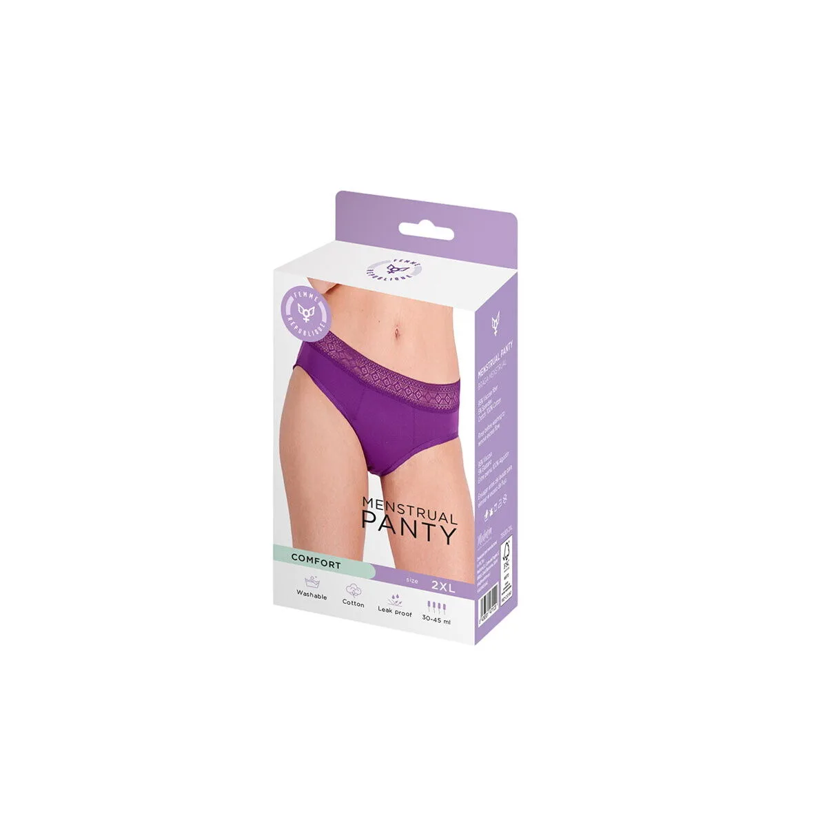Culotte menstruelle femme republique lila s400600461. Pour un quotidien optimisé et stylisé, faites confiance à Diaytar et son expertise en produits généraux et innovants