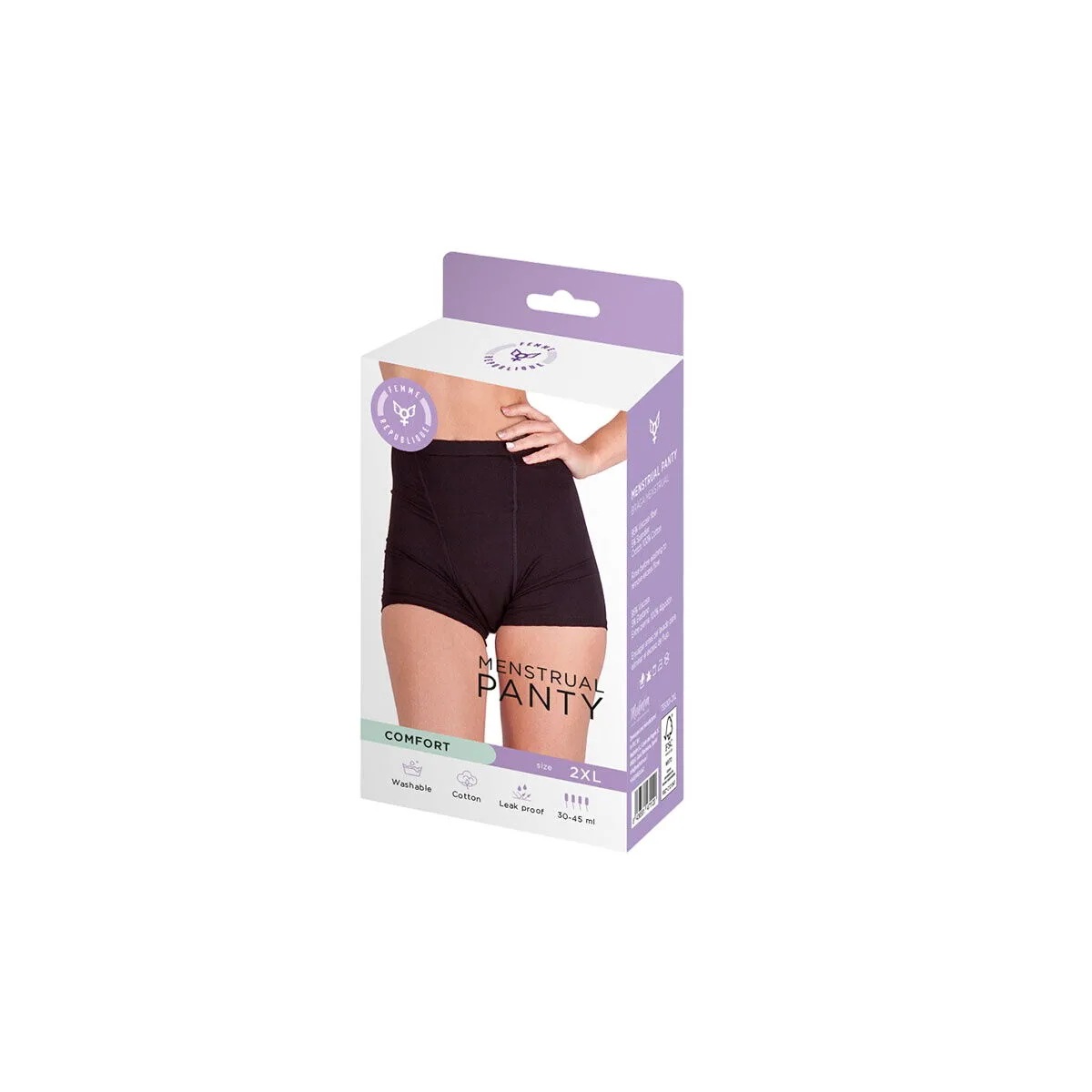 Culotte menstruelle femme republique noir s400599163. Notre credo ? L'excellence accessible. Diaytar rend le premium attainable dans chaque catégorie de produits.