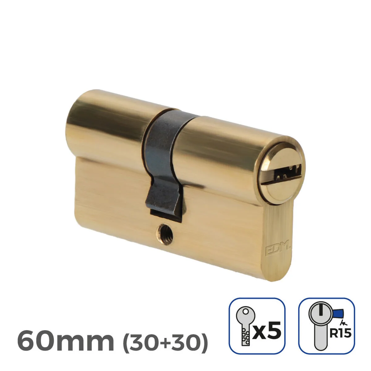 Cylindre de securite edm 85167 r15 dore laiton came longue 60 x 30 x 17 mm s790191855. Diaytar opère une veille constante pour vous offrir l'élite des produits généraux, électroniques et maison.