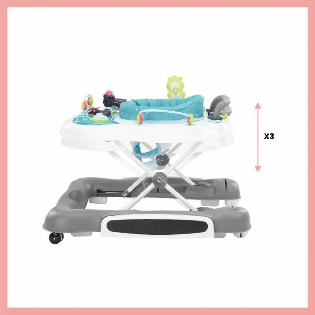 Deambulateur sur roues babymoov a040008 5 en 1 bleu s715097627. Nous sélectionnons pour Diaytar des produits qui ont une histoire, une âme, et qui sauront trouver une place dans la vôtre.