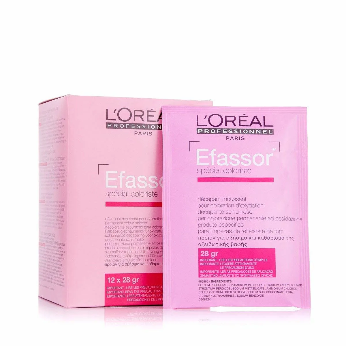 Decolorant l oreal professionnel paris efassor 28 g 12 x 28 g s0510051252. Diaytar, c'est la démonstration que le meilleur des produits est à portée de clic, sans compromis, sans attente.