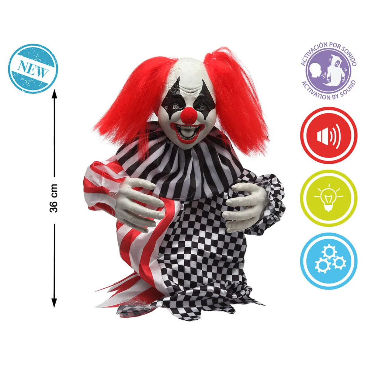 Decoration d halloween clown 36 cm s113564447. Diaytar, c'est l'alchimie parfaite entre la froide efficacité de la tech et la chaleur rassurante des produits de qualité.