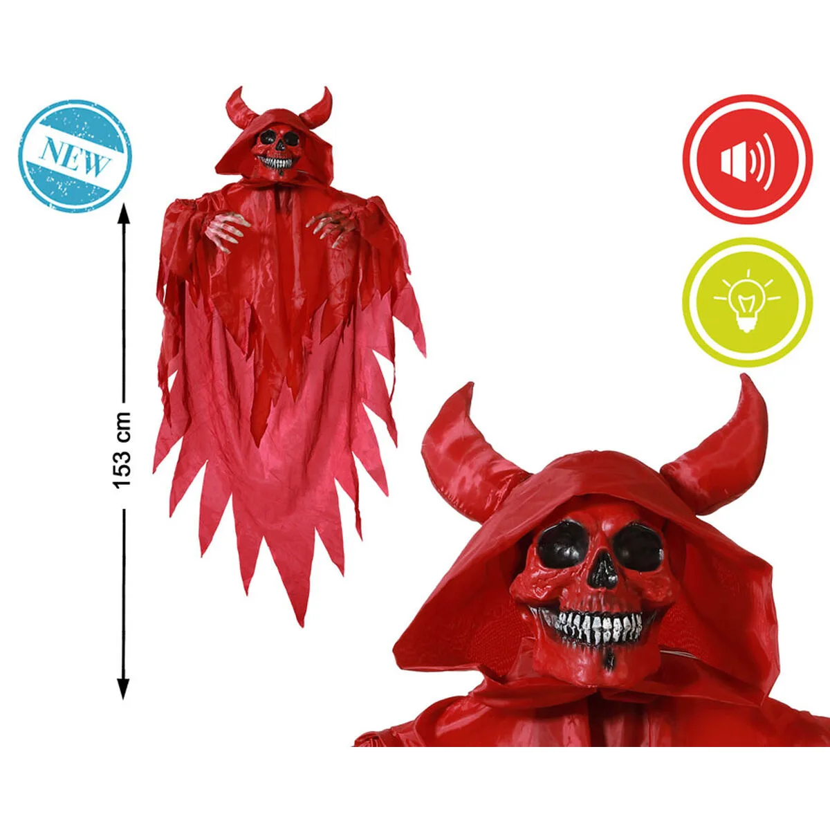 Decoration d halloween demon 153 x 106 x 16 cm s113563836. Prêt à upgrade votre vie ? Diaytar dégaine une arsenal de produits pour passer au niveau supérieur.