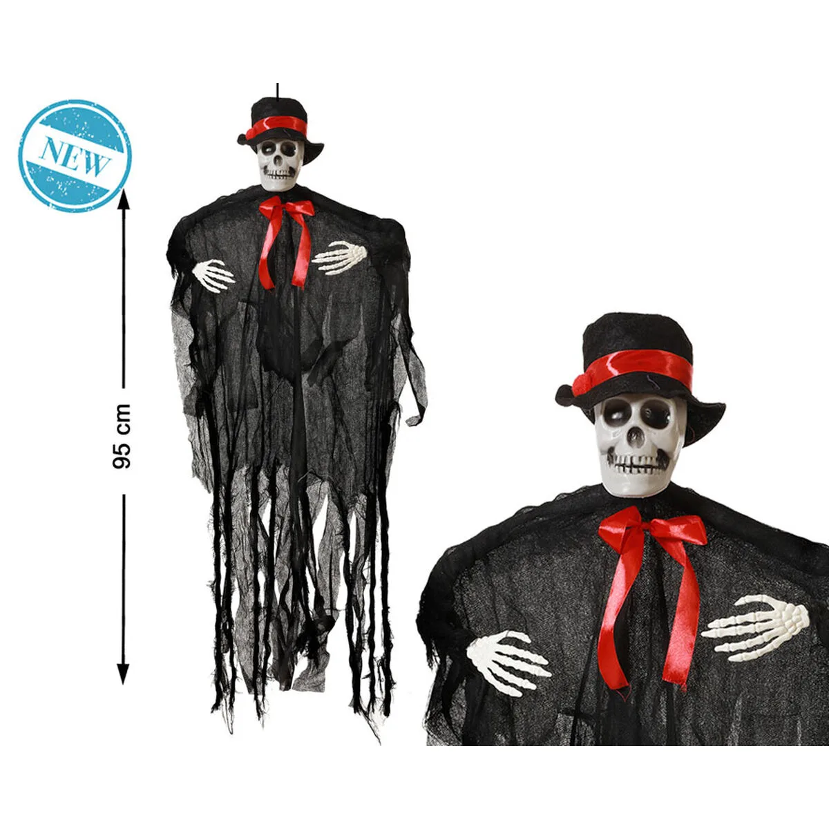 Decoration d halloween squelette 95 x 75 cm s113567219. Diaytar Mode : Où l'élégance rencontre l'originalité pour un style unique.