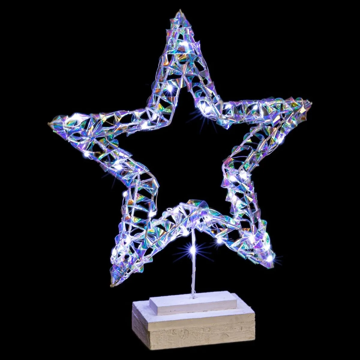 Decoration lumineuse argente etoile 30 x 7 x 36 cm s880694636. Diaytar, c'est l'art de la sérendipité appliqué au e-commerce : vous venez pour une chose, vous repartez avec l'objet de vos rêves.
