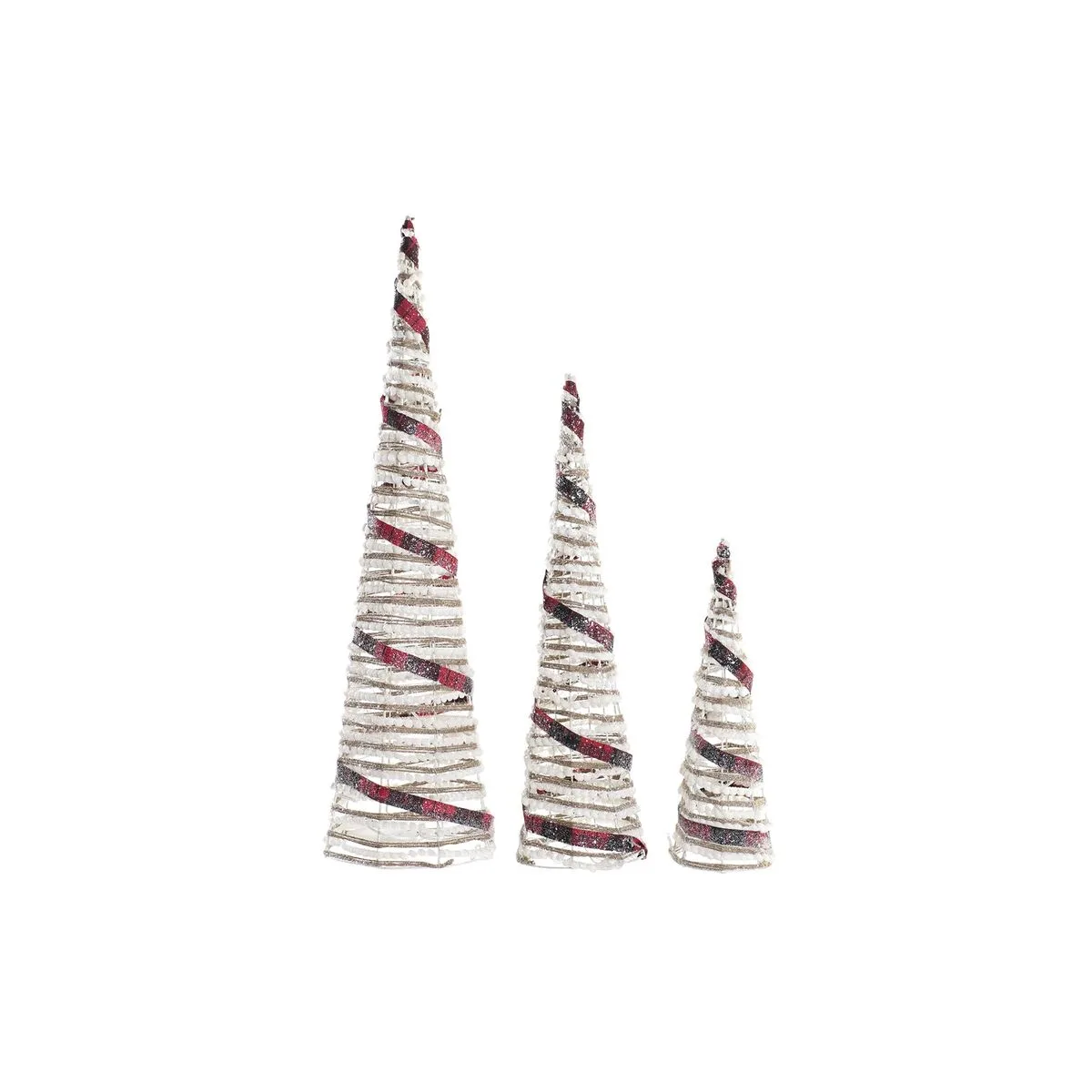 Decoration lumineuse dkd home decor blanc noir rouge naturel argente 20 x 20 x 80 cm cones noel led 3 pieces s303538333. Soyez à la pointe de la tendance et de la technologie avec Diaytar, votre partenaire pour un shopping généraliste avisé