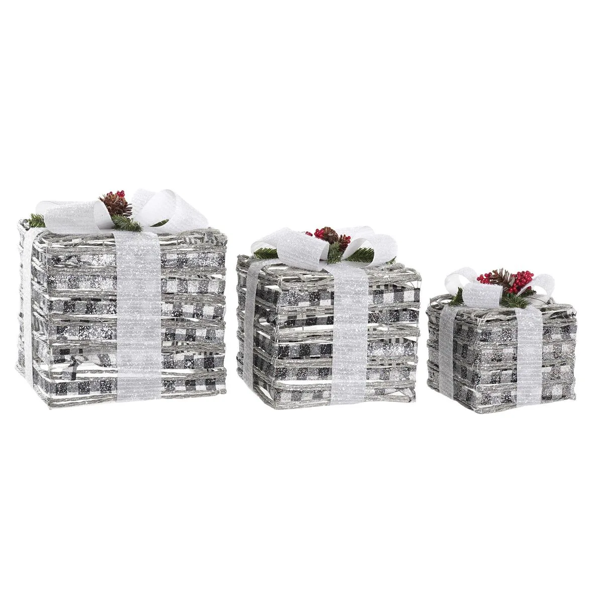 Decoration lumineuse dkd home decor blanc rouge vert argente enneige led 25 x 25 x 29 cm 3 pieces s303539017. Diaytar, c'est le résultat de years of market research condensé en une seule plateforme intuitive et généreuse.