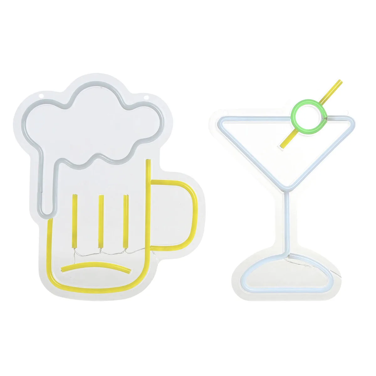 Decoration lumineuse home esprit acrylique urbaine 21 x 1 5 x 30 cm 2 unites s306142454. La recette Diaytar : un tiers de design, un tiers d'innovation, un tiers de fonctionnalité. Le tout saupoudré de tendance.