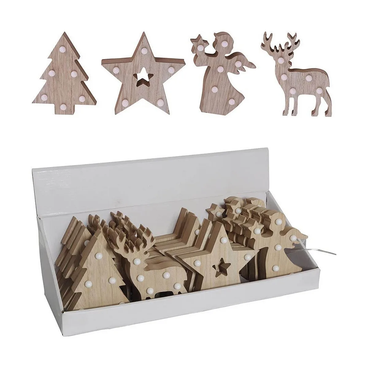 Decoration lumineuse home styling 10 x 3 x 13 cm 3 unites s790382195. Avec Diaytar, faites le plein d'idées et de produits ingénieux pour toutes les pièces de votre maison et tous les aspects de votre vie