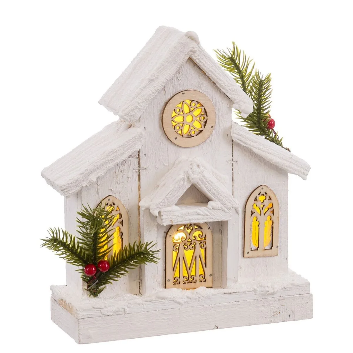 Decoration lumineuse naturel eglise 20 x 7 x 24 cm s880693365. Diaytar réinvente le e-commerce avec une approche généraliste axée sur la qualité, la tendance et l'accessibilité