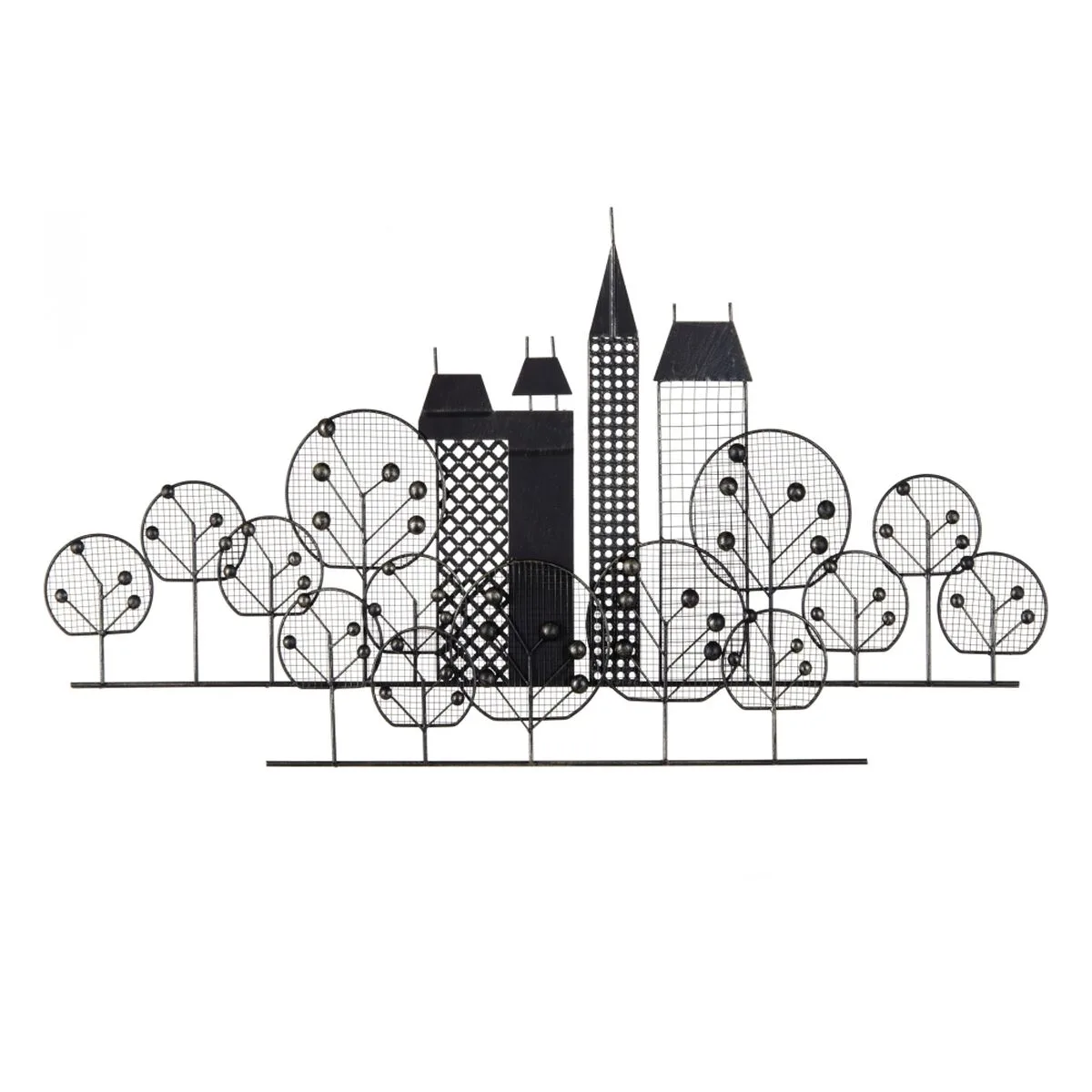 Decoration murale 106 x 4 x 56 cm noir metal s880135367. Les dernières tendances mode vous attendent chez Diaytar !