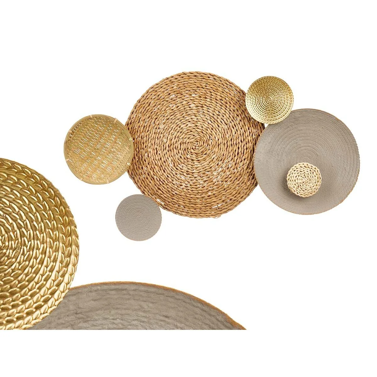 Decoration murale 23smb1443 marron gris metal 88 9 x 7 x 50 cm 2 unites s363307217. La mode selon Diaytar : audacieuse, accessible et toujours dans l'air du temps.