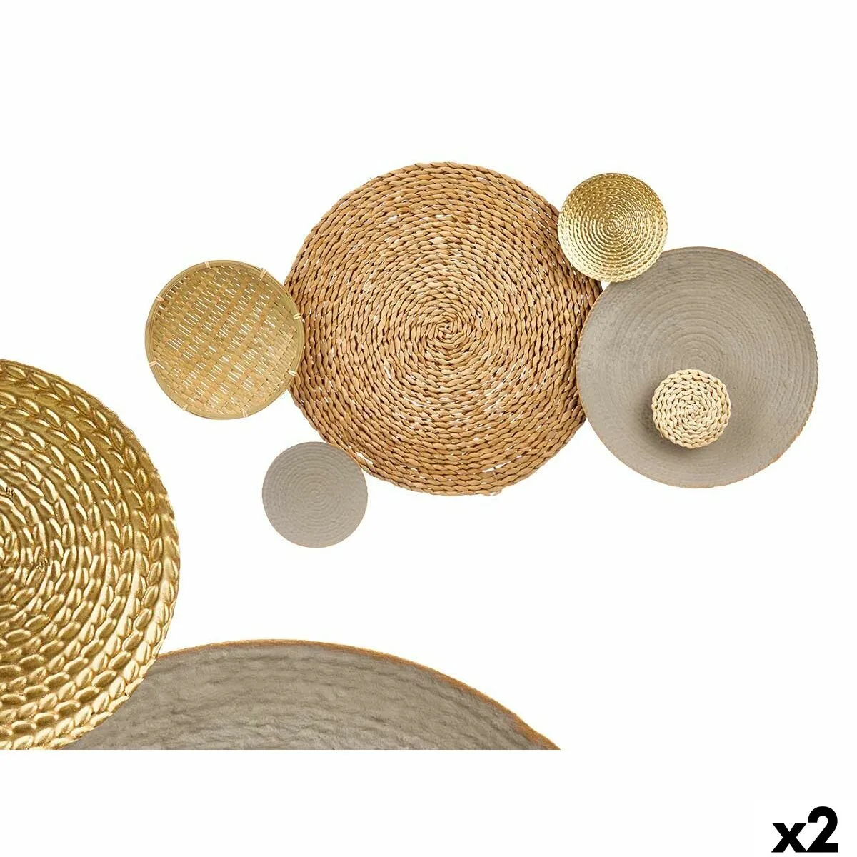 Decoration murale 23smb1443 marron gris metal 88 9 x 7 x 50 cm 2 unites s363307254. Diaytar, c'est la certitude de dénicher la perle rare, qu'il s'agisse d'un produit électronique de pointe ou d'un accessoire tendance