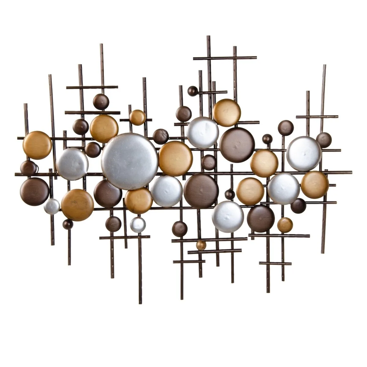 Decoration murale 91 5 x 4 5 x 72 cm dore metal argent s880135285. Explorez sans limite l'offre Diaytar : des milliers de produits pour satisfaire votre soif de nouveauté et de qualité