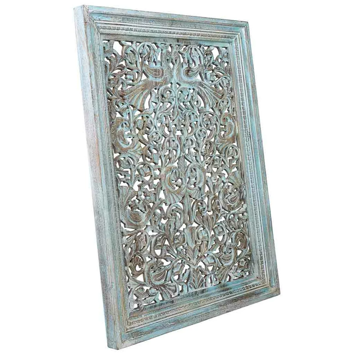 Decoration murale alexandra house living bleu bois de manguier 6 x 120 x 85 cm d163274791. Diaytar incarne le nouveau visage du e-commerce : agile, éclectique et profondément ancré dans les tendances du moment