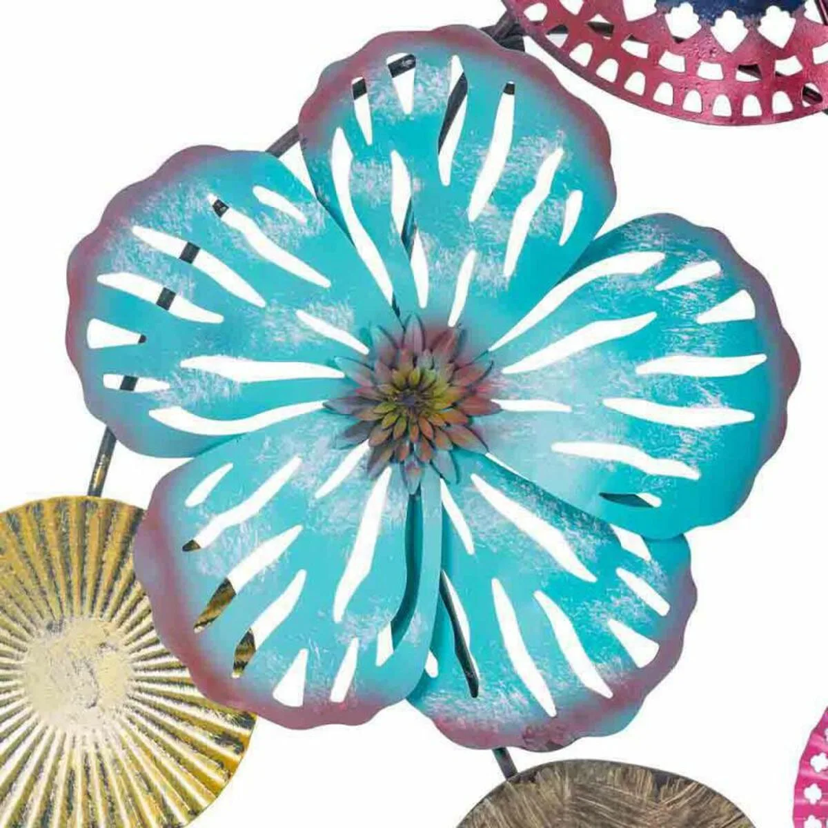 Decoration murale alexandra house living multicouleur metal fleurs 8 x 132 x 112 cm d162999566. Diaytar, c'est le point de départ de toutes vos histoires. Quel produit allez-vous choisir pour écrire la suite ?