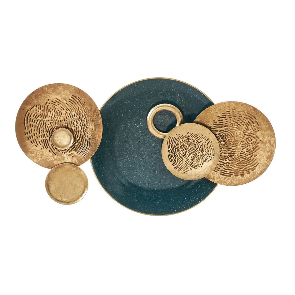 Decoration murale bleu dore fer cercles 88 x 8 5 x 48 cm s880757481. L'aventure Diaytar commence ici : parcourez un catalogue généraliste unique où la surprise et la qualité sont au rendez-vous
