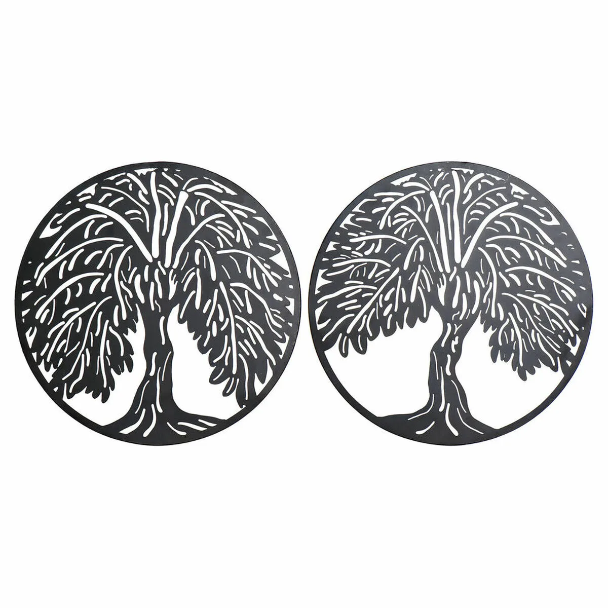 Decoration murale dkd home decor arbre metal 2 pcs 40 x 1 x 40 cm s301909485. Notre équipe Diaytar parcourt le globe pour vous dénicher les produits généraux et électroniques les plus prometteurs