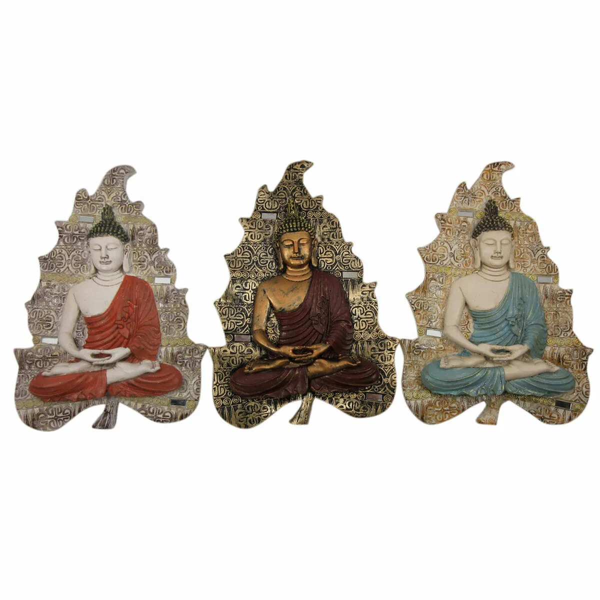 Decoration murale dkd home decor bleu rouge dore buda oriental 19 x 3 1 x 26 5 cm 3 pieces s301911265. Diaytar : Votre portail vers un monde de produits où la frontière entre l'essentiel et le superflu devient délicieusement floue