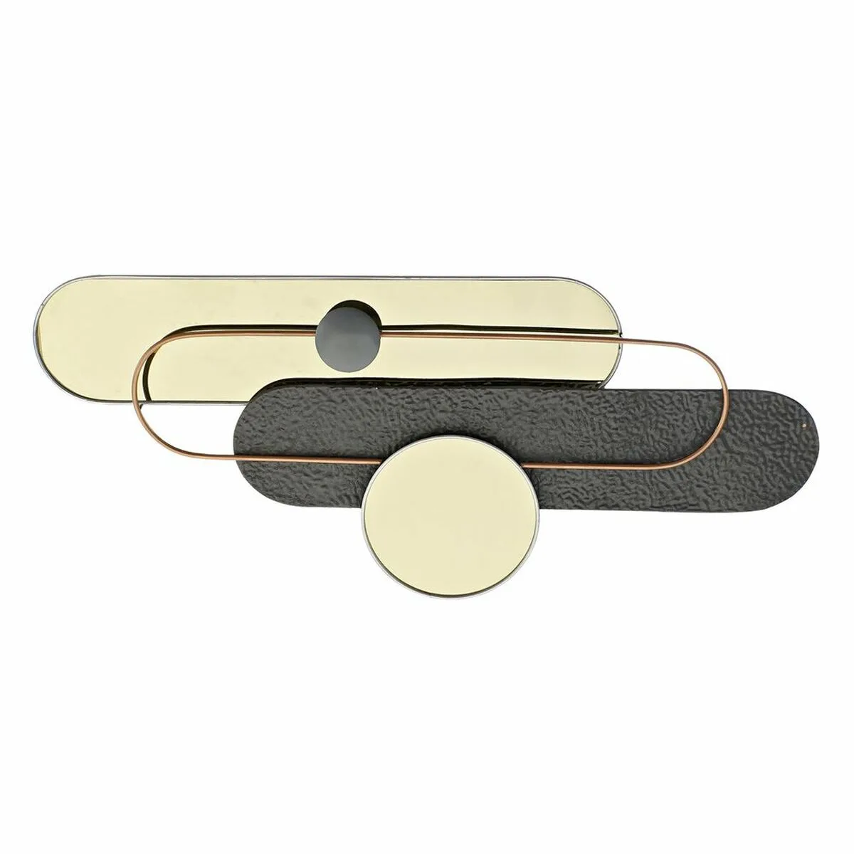 Decoration murale dkd home decor gris dore metal pvc moderne 96 x 5 x 40 6 cm s302940249. Diaytar cultive l'art de la surprise en vous proposant constamment de nouveaux produits généraux et high-tech inattendus
