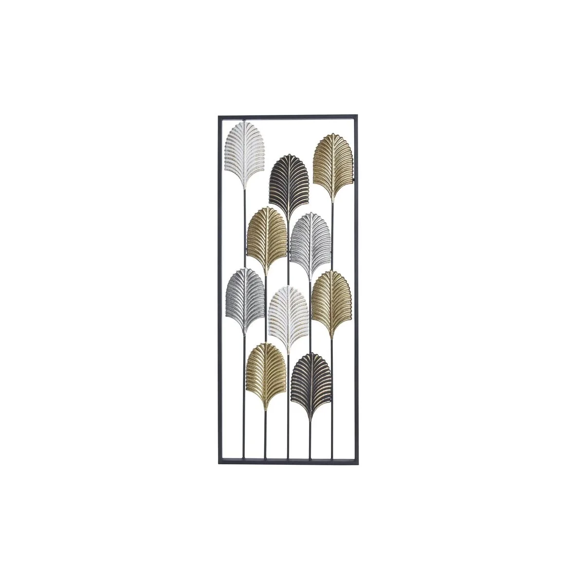 Decoration murale dkd home decor noir metal multicouleur moderne feuille d une plante 35 x 2 x 90 cm s303215738. Innovation, style et qualité : les trois piliers de l'expérience Diaytar.