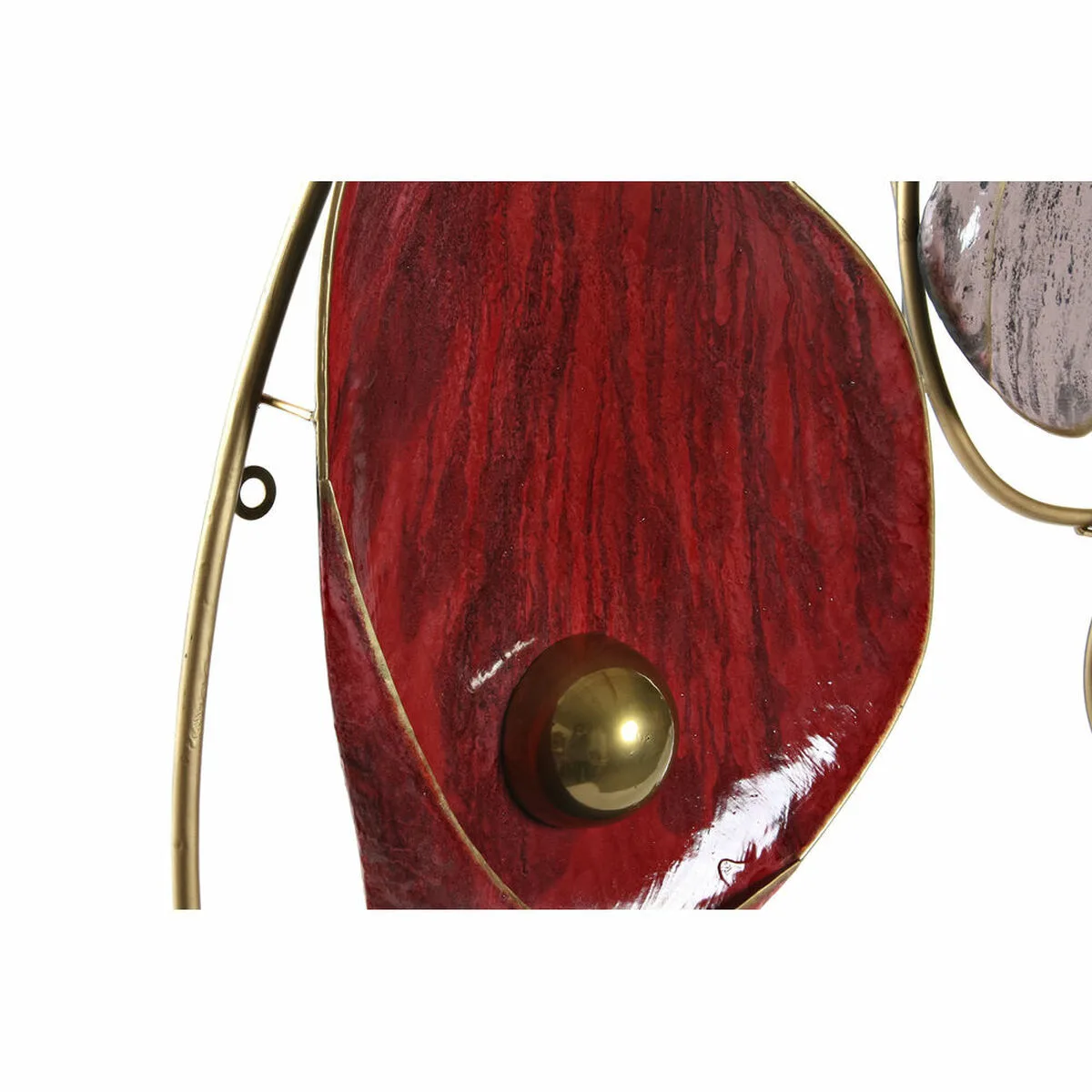 Decoration murale dkd home decor rouge noir dore metal 123 x 10 x 65 cm s301896936. Style et élégance se conjuguent parfaitement dans notre rayon mode Diaytar.